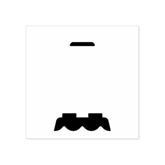 Leuchtturm Gummistempel (Prägung)