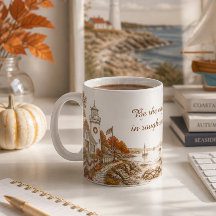 Leuchtturm-Herbst-Saison Küstennautik