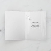 Leuchtturm im Beileid Karte (Innenseite)