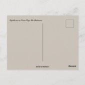 Leuchtturm im Ozean Cay Die Bahamas Postkarte (Rückseite)