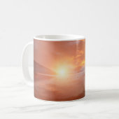 Leuchtturm im Sonnenuntergang Kaffeetasse (Vorderseite Links)