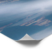 Leuchtturm im Sturm - Ostsee Poster (Ecke)