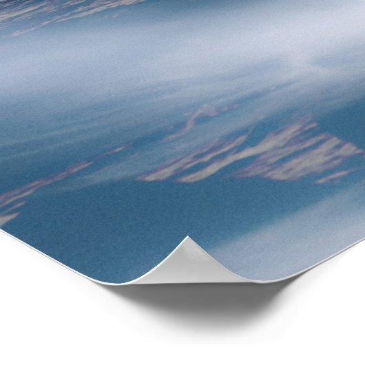 Leuchtturm im Sturm - Ostsee Poster (Ecke)