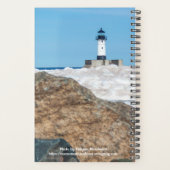 Leuchtturm Im Winter 2023 Planer - Duluth, MN (Rückseite)