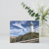 Leuchtturm in Byron Bay Postkarte (Stehend Vorderseite)