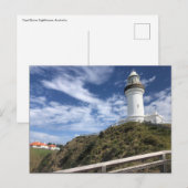 Leuchtturm in Byron Bay Postkarte (Vorne/Hinten)