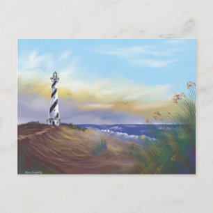 Leuchtturm in Cape May Postkarte