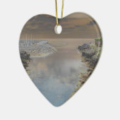 Leuchtturm in Cascais Portugal Keramikornament (Links)