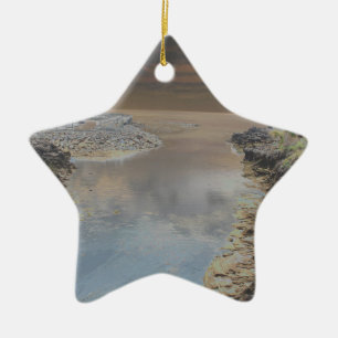 Leuchtturm in Cascais Portugal Keramikornament