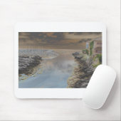 Leuchtturm in Cascais Portugal Mousepad (Mit Mouse)