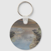 Leuchtturm in Cascais Portugal Schlüsselanhänger (Vorderseite)