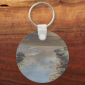 Leuchtturm in Cascais Portugal Schlüsselanhänger (Vorderseite)