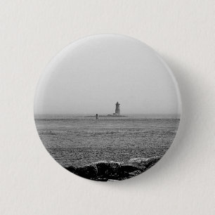 Leuchtturm in der Ferne Button