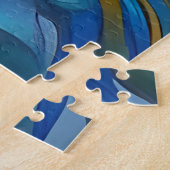 Leuchtturm in einem Sturmpuzzle Puzzle (Seite)