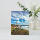 Leuchtturm in Gaspé, Quebec - Reisefotografie Postkarte (Stehend Vorderseite)