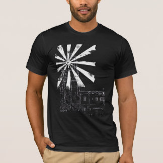Leuchtturm in grauem Twofer Shirt