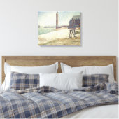 Leuchtturm in Honfleur Leinwanddruck (Insitu (Schlafzimmer))