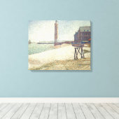 Leuchtturm in Honfleur Leinwanddruck (Insitu (Holzboden))