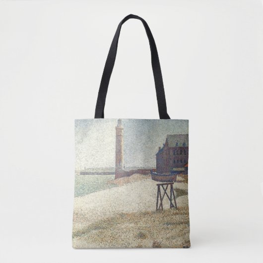 Leuchtturm in Honfleur Tasche (Vorderseite)