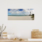 Leuchtturm in Miami Poster (Küche)