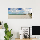 Leuchtturm in Miami Poster (Heimbüro)