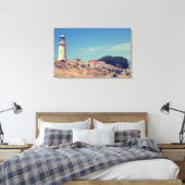 Leuchtturm in Paphos Leinwanddruck (Insitu (Schlafzimmer))