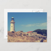 Leuchtturm in Paphos Postkarte (Vorne/Hinten)