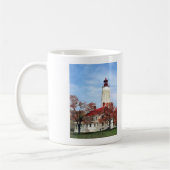 Leuchtturm in Sandy Hook Kaffeetasse (Links)