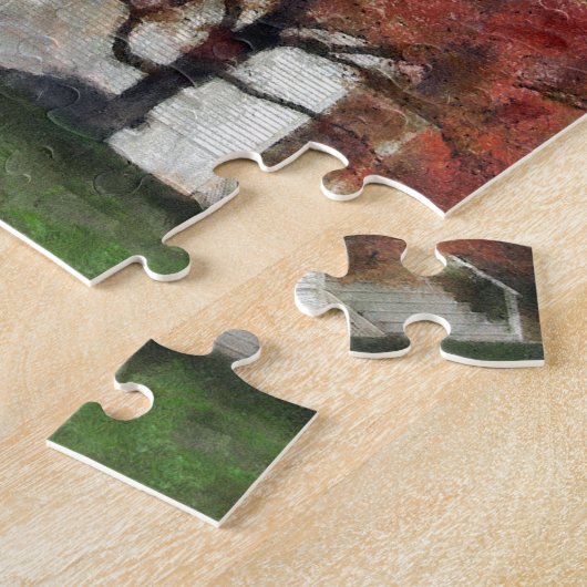 Leuchtturm in Sandy Hook Puzzle (Seite)