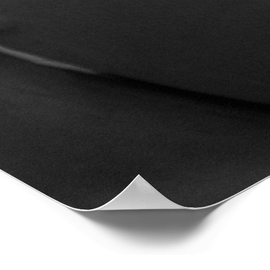 Leuchtturm in Schwarz und Weiß Poster (Ecke)