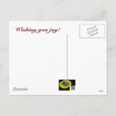 Leuchtturm in Snow Frohe Weihnachten (Rückseite)