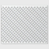 Leuchtturm in Snow Frohe Weihnachten Geschenkpapier (Flach)