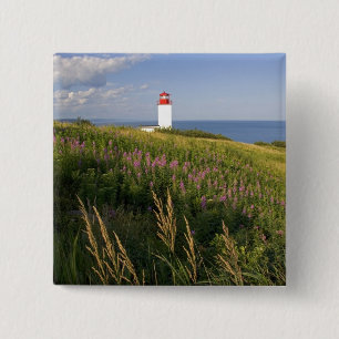 Leuchtturm in St. Martins, New Brunswick, 2 Button