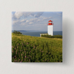 Leuchtturm in St Martins, New Brunswick, Button
