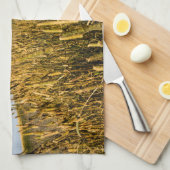 Leuchtturm in Stykisholmur, Island Geschirrtuch (Viertel Falte)