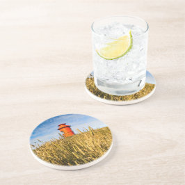 Leuchtturm in Stykisholmur, Island Getränkeuntersetzer