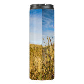 Leuchtturm in Stykisholmur, Island Thermosbecher (Rückseite)