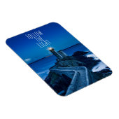 Leuchtturm in Twilight Magnet (Rechte Seite)