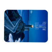 Leuchtturm in Twilight Magnet (Horizontal)