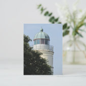 Leuchtturm Insel Kegnaes Postkarte (Stehend Vorderseite)