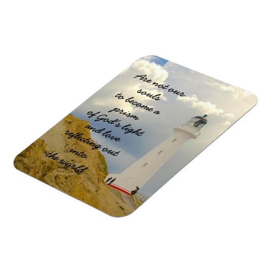Leuchtturm Inspirational Magnet (Linke Seite)
