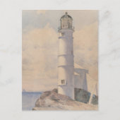 Leuchtturm, Isle of Shoals | Childe Hassam Postkarte (Vorderseite)