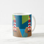 Leuchtturm Kaffeetasse (VorderseiteRechts)