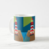 Leuchtturm Kaffeetasse (Vorderseite Links)