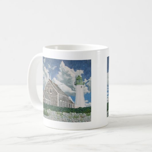 Leuchtturm Kaffeetasse (Vorderseite Links)