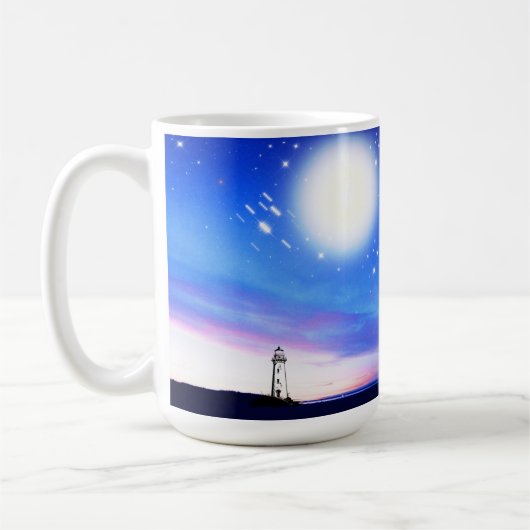 Leuchtturm-Kaffeetasse Kaffeetasse (Links)