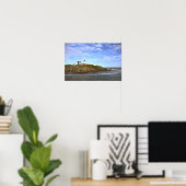 Leuchtturm, Kap Neddick, Maine Poster (Heimbüro)