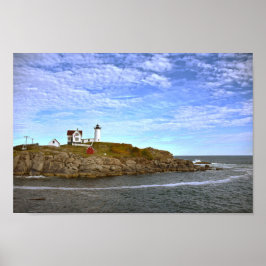 Leuchtturm, Kap Neddick, Maine Poster