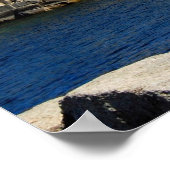 Leuchtturm, Kap Neddick, Maine Poster (Ecke)