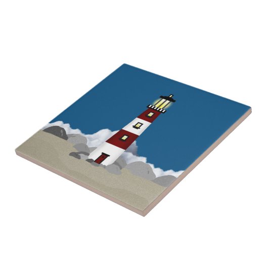 Leuchtturm-Keramik-Fliese Fliese (Seite)